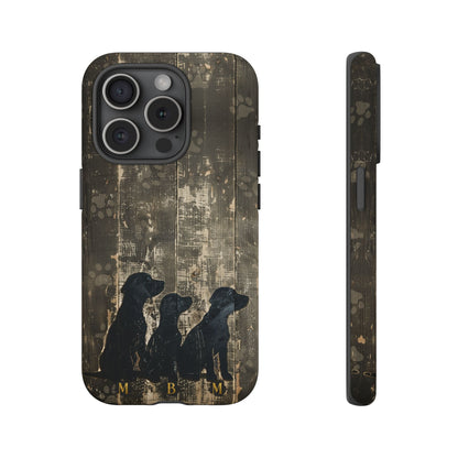 BarkWood iPhone Tough Case