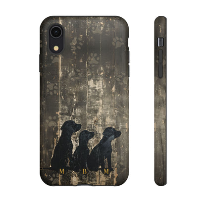 BarkWood iPhone Tough Case