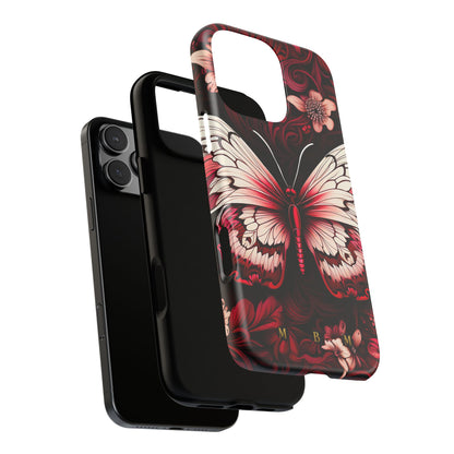 Vintage Butterfly iPhone Tough Case