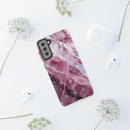 Pink Marble Samsung Galaxy S Tough Case