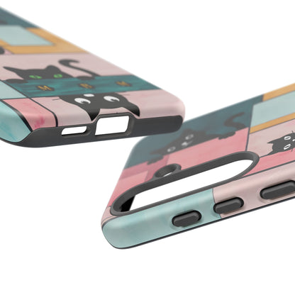 Block Cats Samsung Galaxy S Tough Case