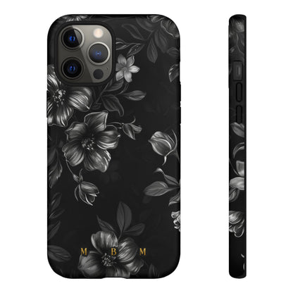 Midnight Flora iPhone Tough Case
