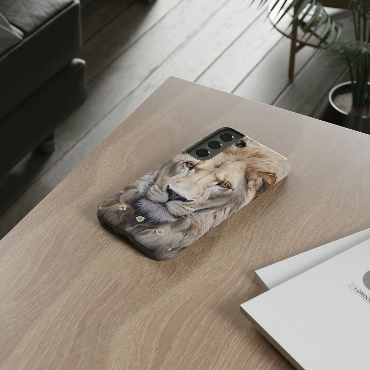 White Lion Samsung Galaxy S Tough Case