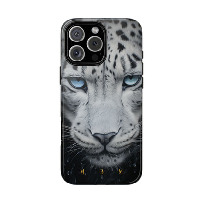 White Leopard iPhone Tough Case