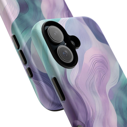 Pastel Wave iPhone Tough Case