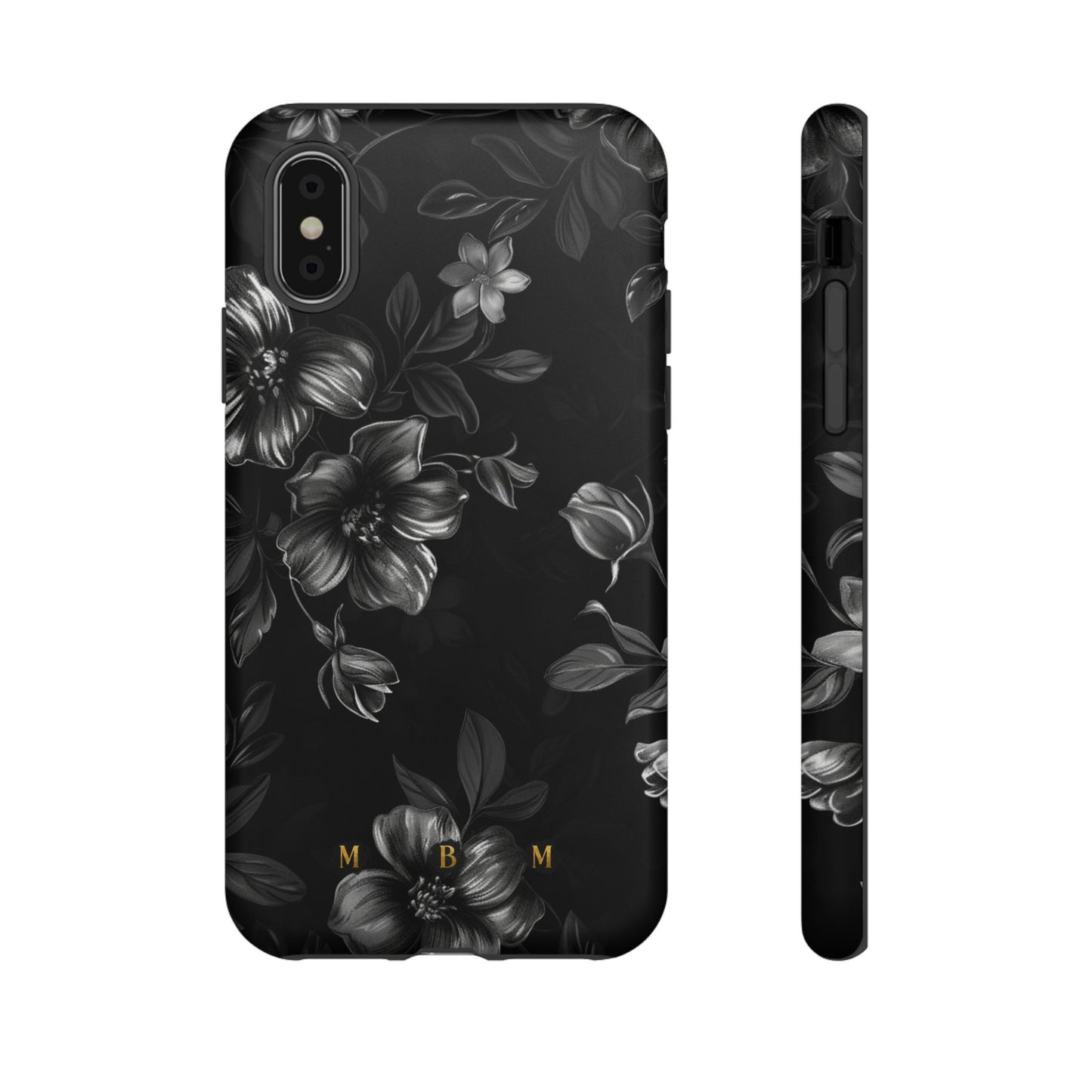 Midnight Flora iPhone Tough Case