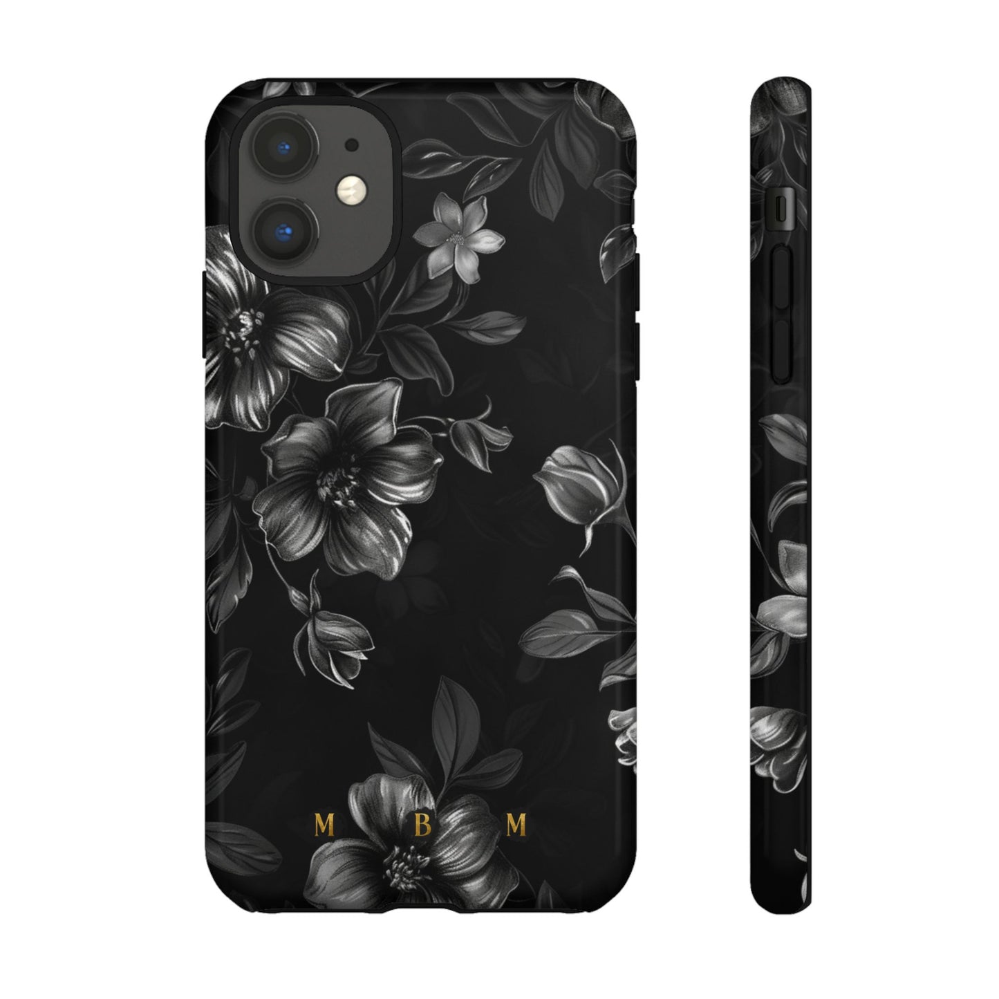 Midnight Flora iPhone Tough Case