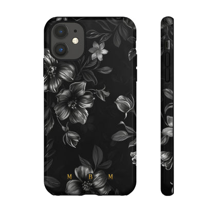 Midnight Flora iPhone Tough Case