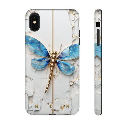 Dragonfly Blue iPhone Tough Case