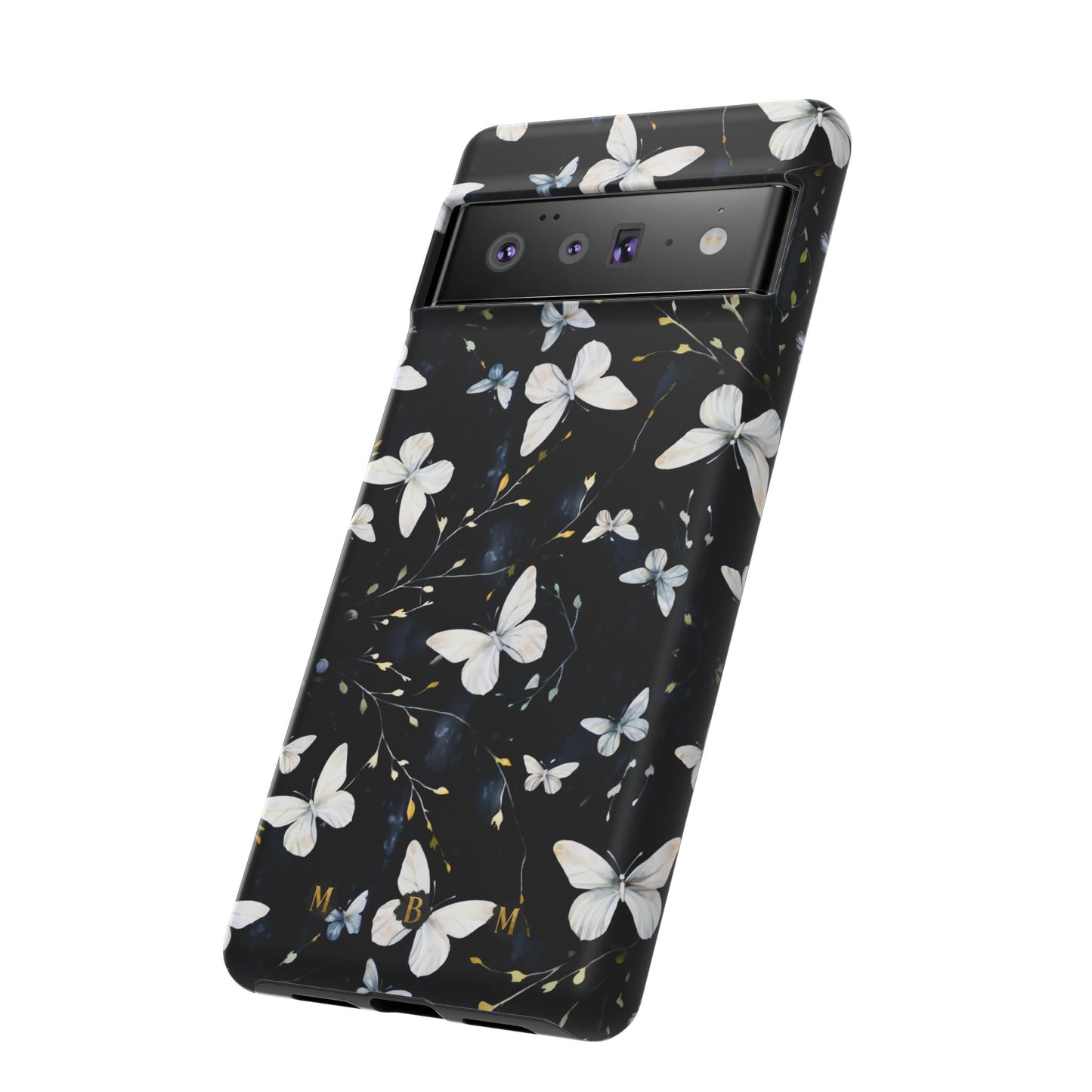 White Butterflies Google Pixel Tough Case