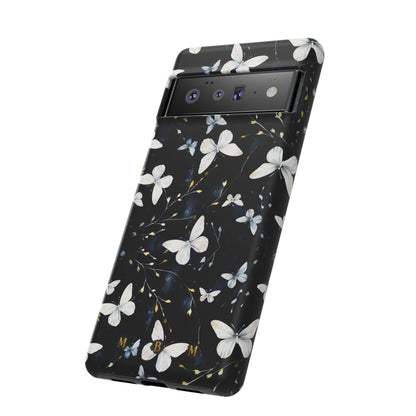 White Butterflies Google Pixel Tough Case