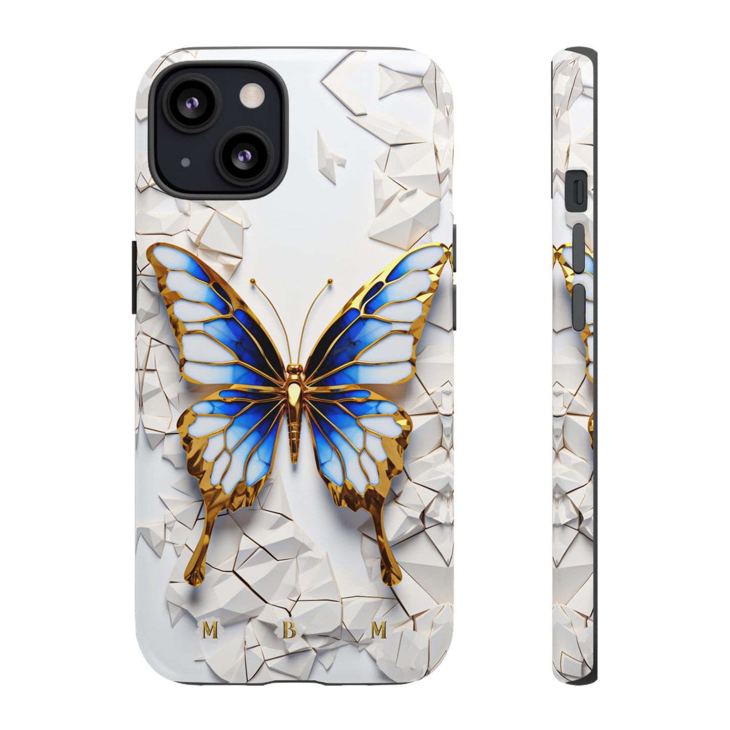 Sapphire Butterfly iPhone Tough Case