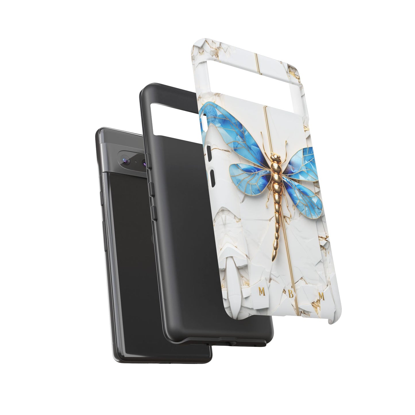 Dragonfly Blue Google Pixel Tough Case