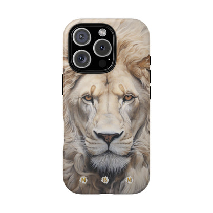 White Lion iPhone Tough Case