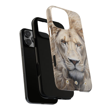 White Lion iPhone Tough Case