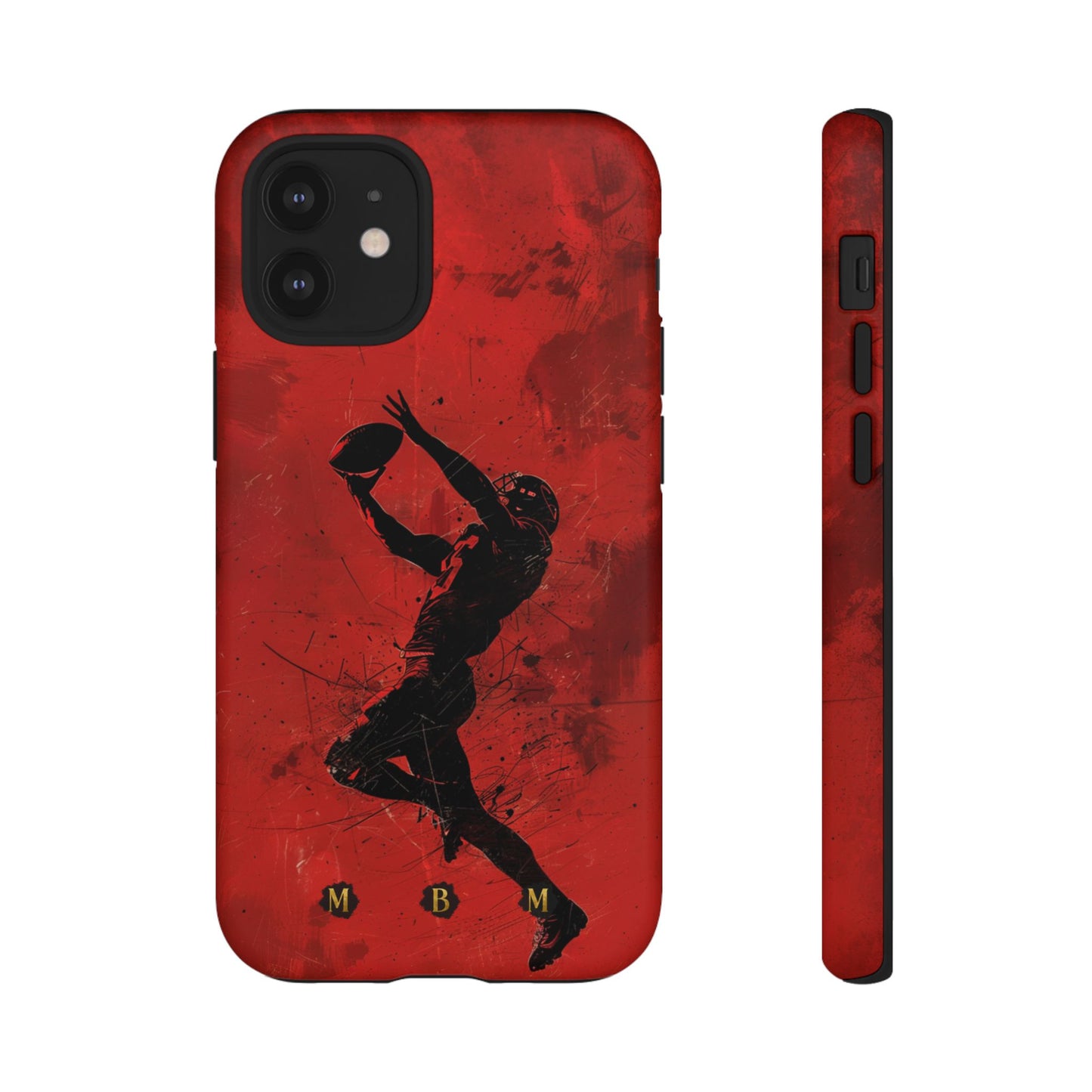 Red 1st & 10 iPhone Tough Case