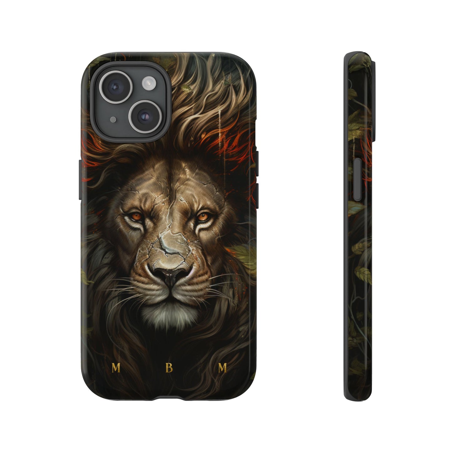 Dark Lion iPhone Tough Case