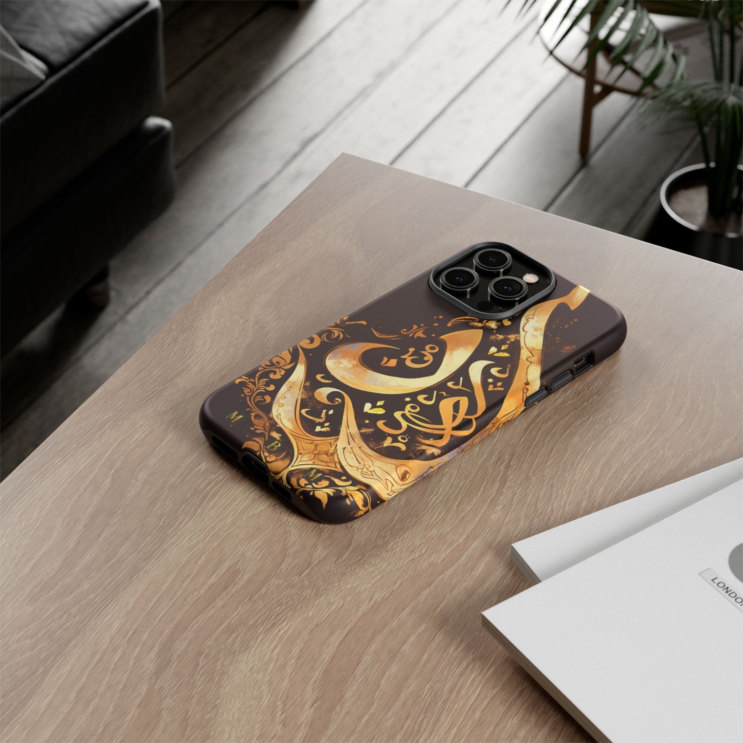 Usra Gold iPhone Tough Case