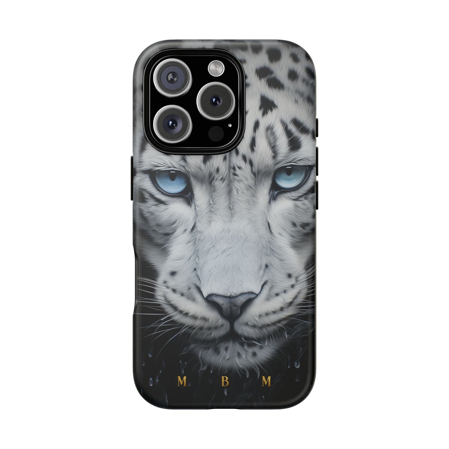 White Leopard iPhone Tough Case