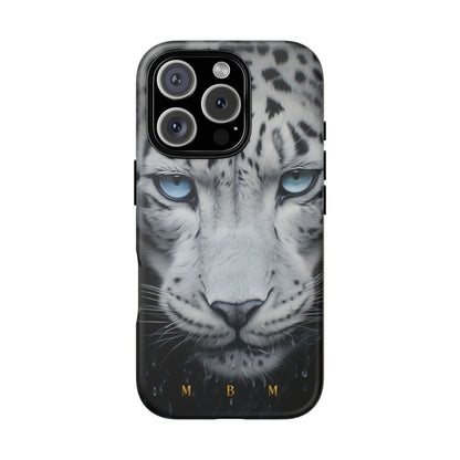 White Leopard iPhone Tough Case