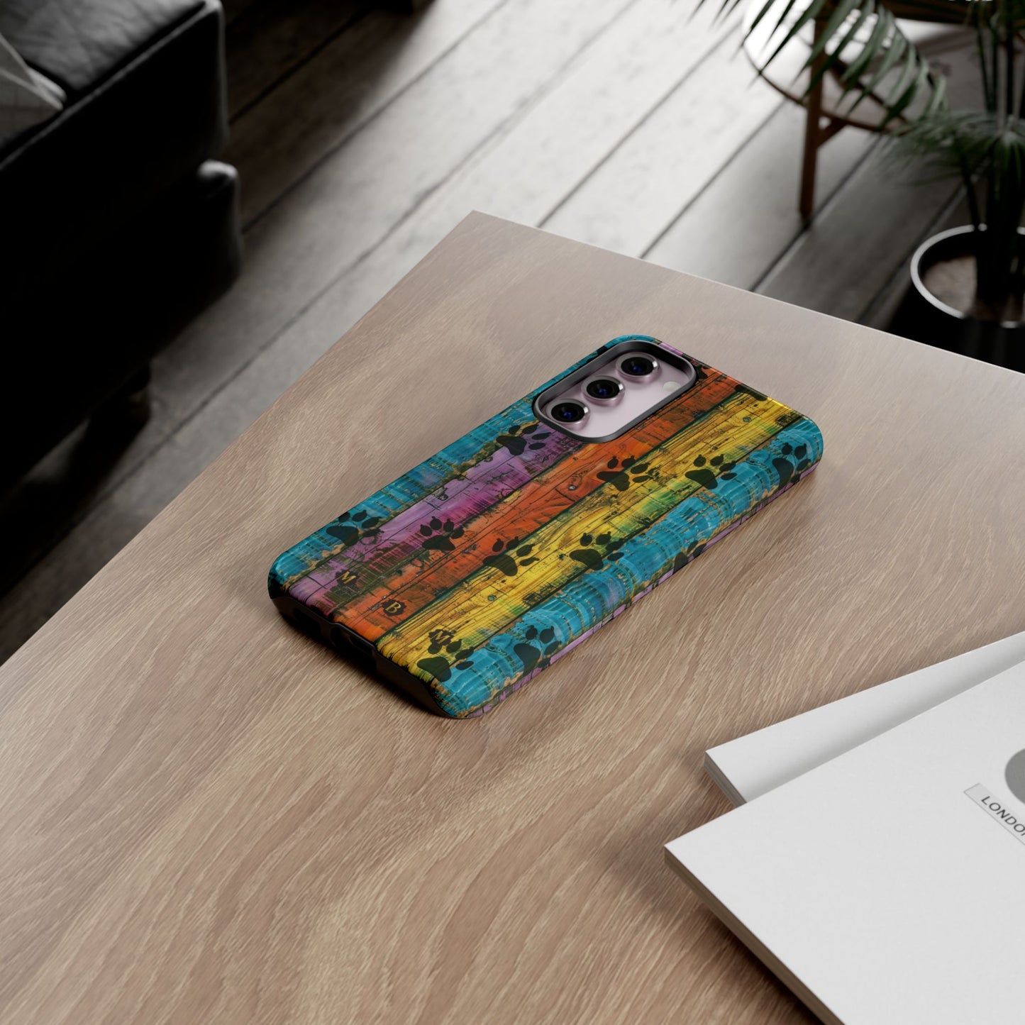 Rainbow Paws Samsung Galaxy S Tough Case