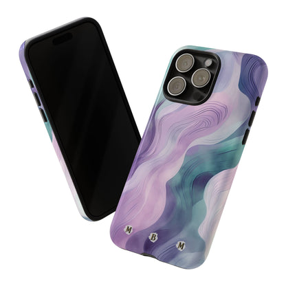 Pastel Wave iPhone Tough Case