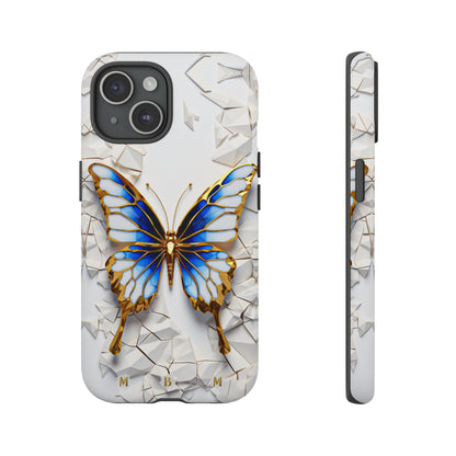 Sapphire Butterfly iPhone Tough Case