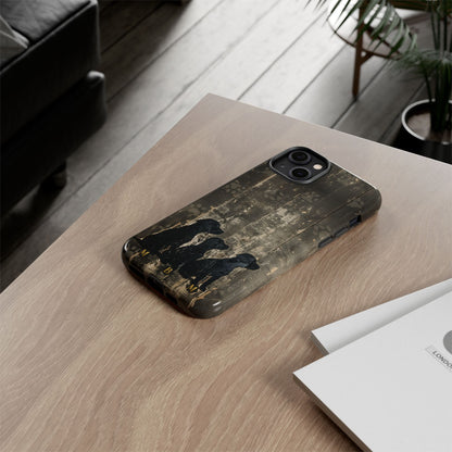 BarkWood iPhone Tough Case