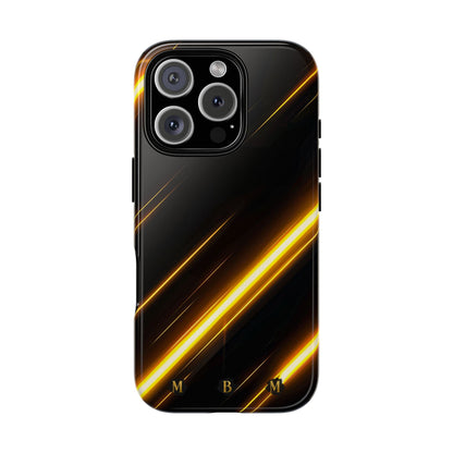 Golden Pulse iPhone Tough Case