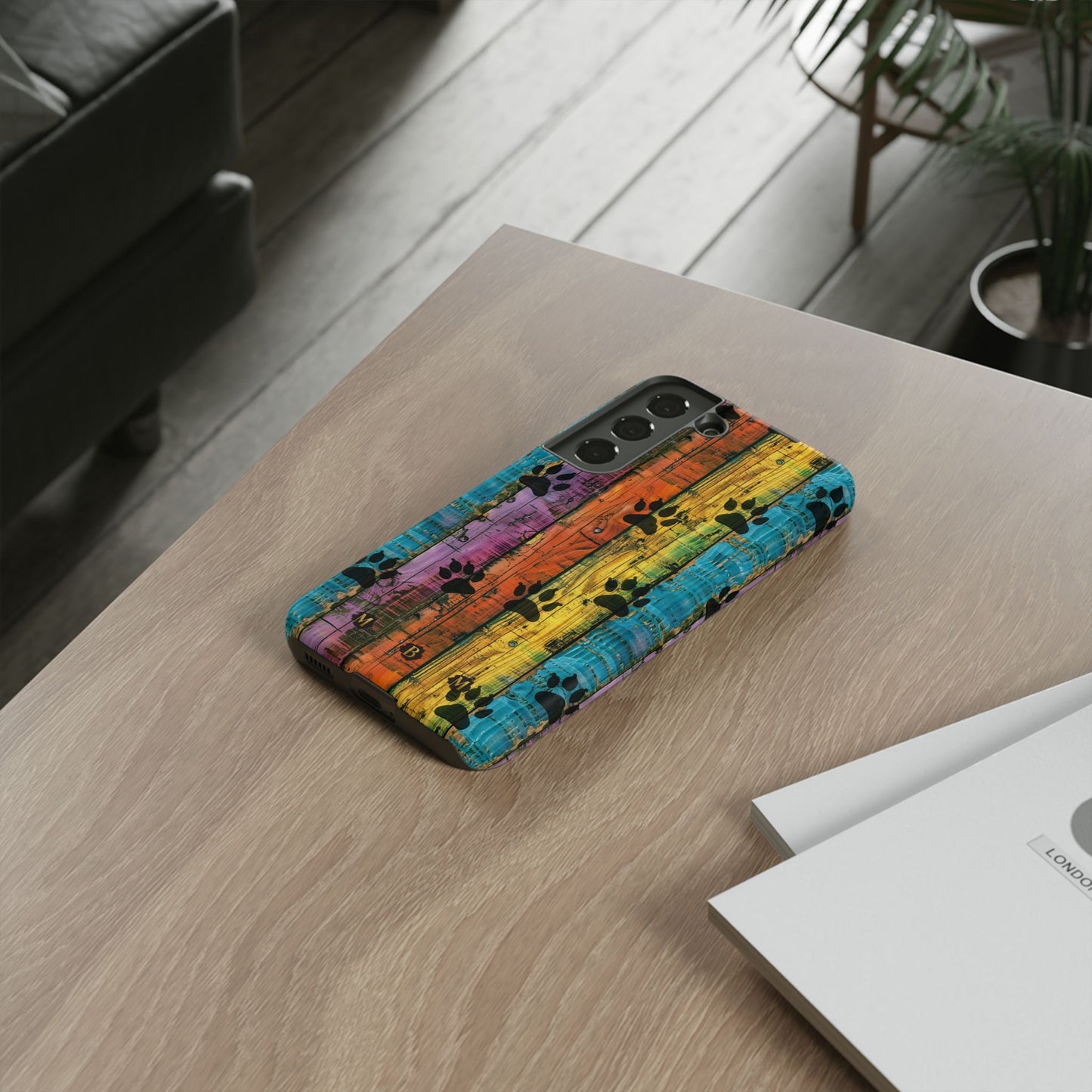 Rainbow Paws Samsung Galaxy S Tough Case