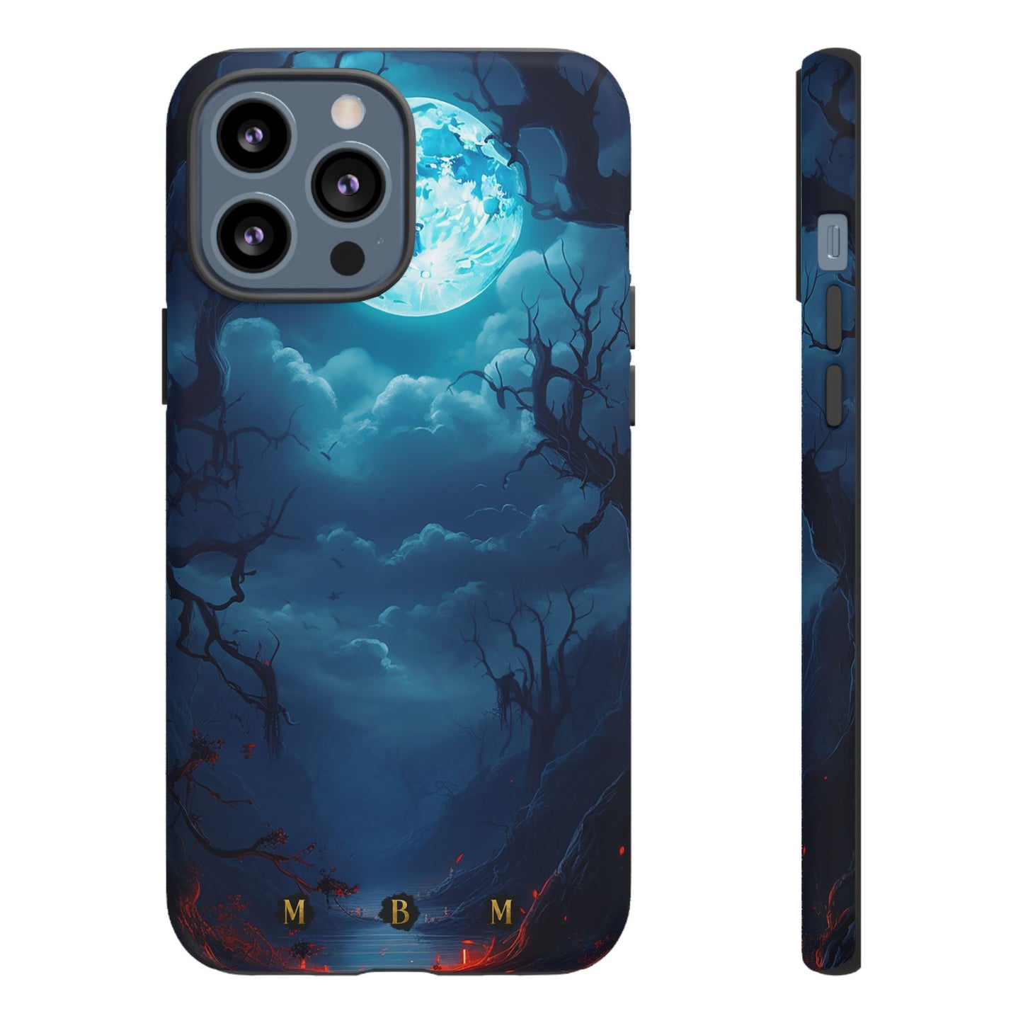 Blue Moon iPhone Tough Case