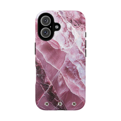 Pink Marble iPhone Tough Case