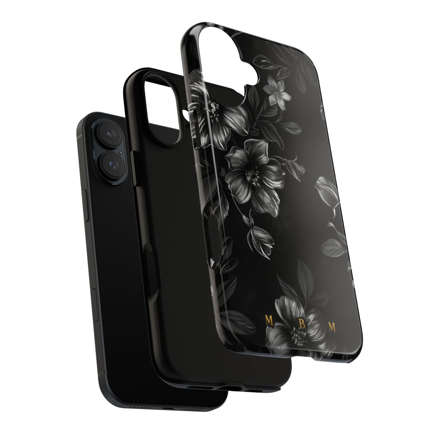 Midnight Flora iPhone Tough Case