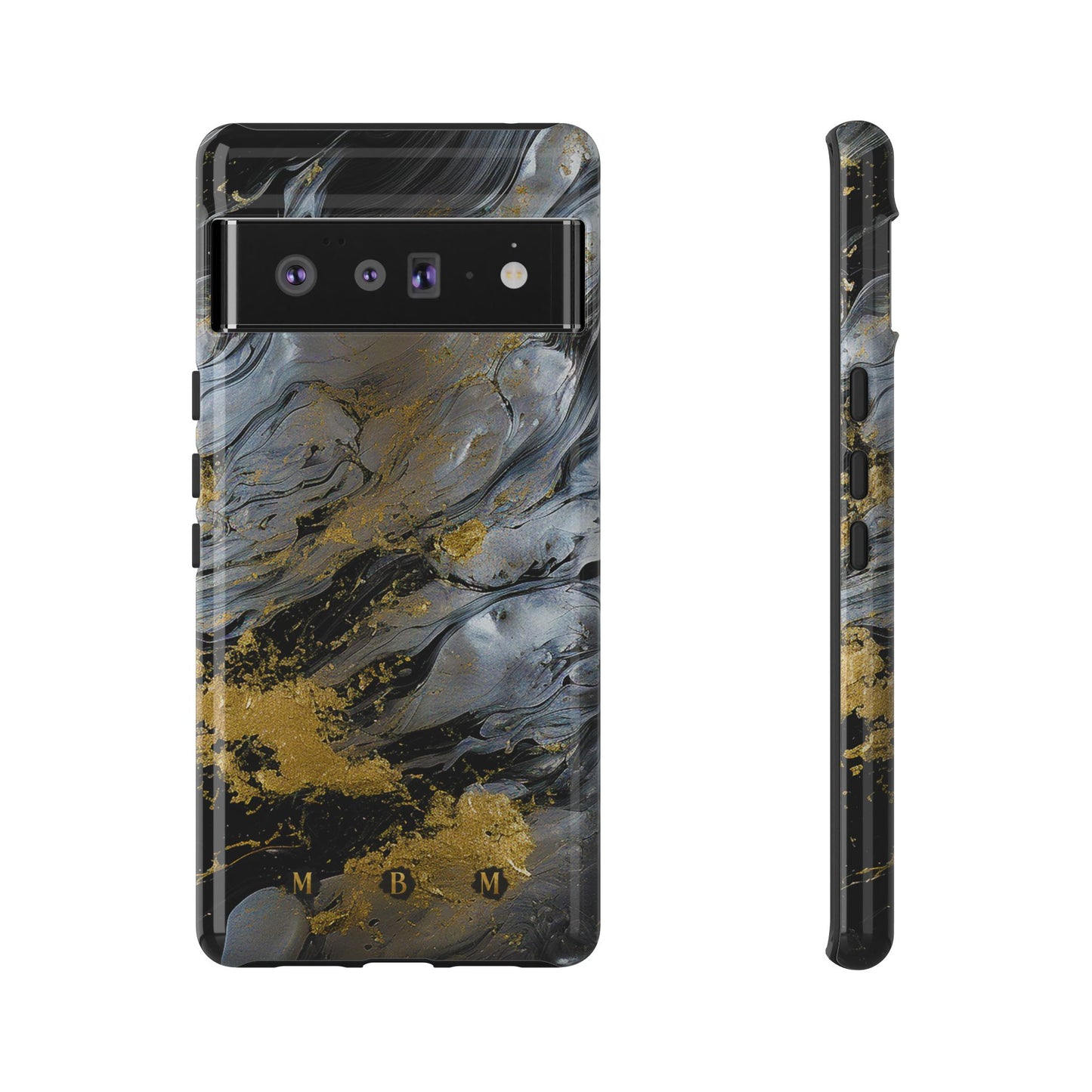 Tarnished Silver Google Pixel Tough Case