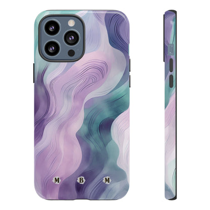 Pastel Wave iPhone Tough Case