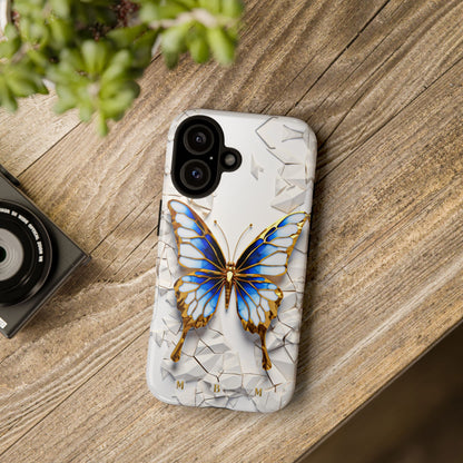 Sapphire Butterfly iPhone Tough Case