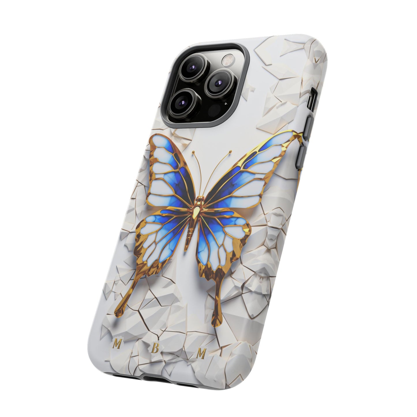 Sapphire Butterfly iPhone Tough Case