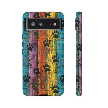 Rainbow Paws Google Pixel Tough Case