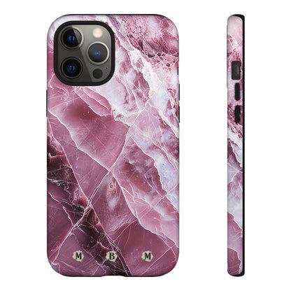 Pink Marble iPhone Tough Case
