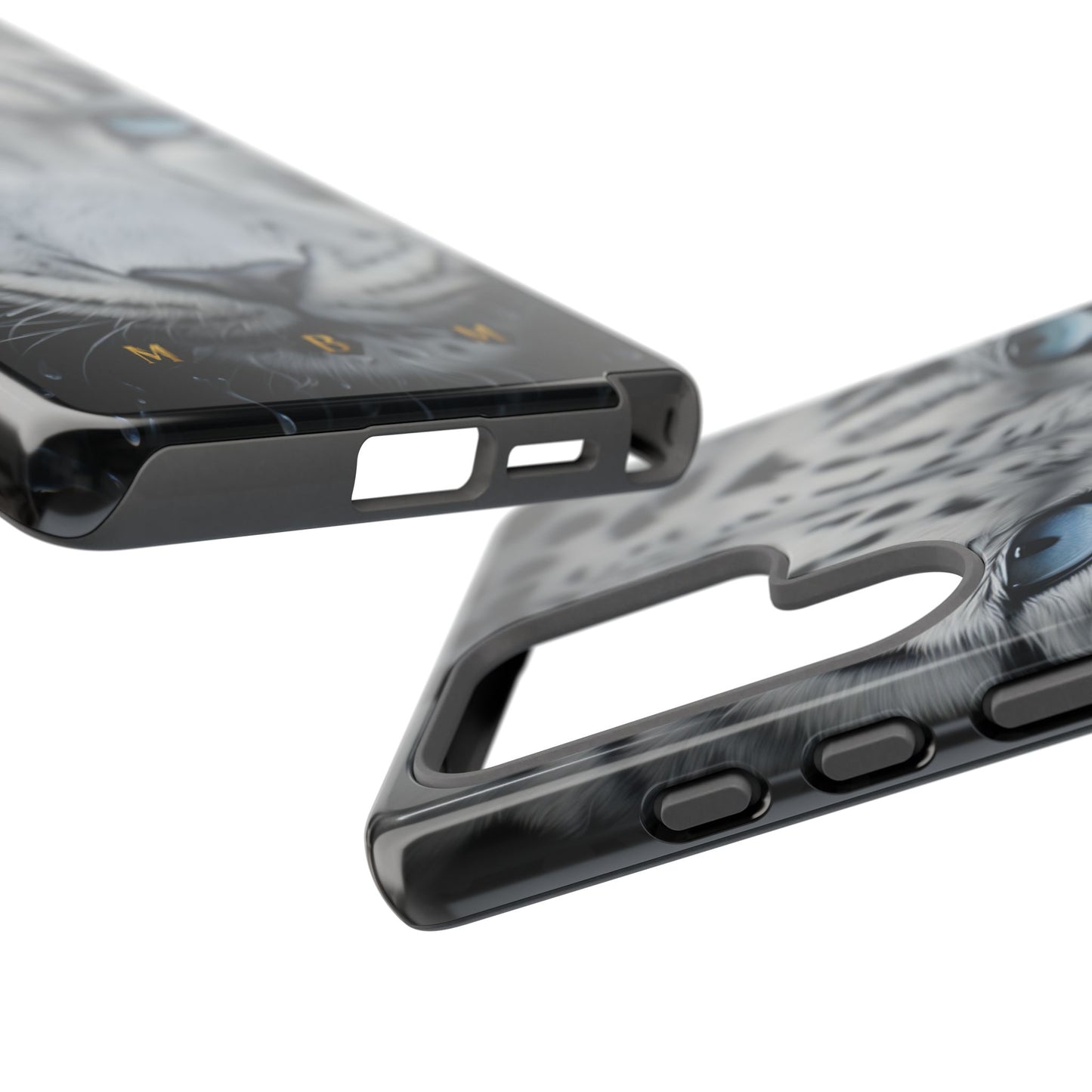 White Leopard Samsung Galaxy S Tough Case