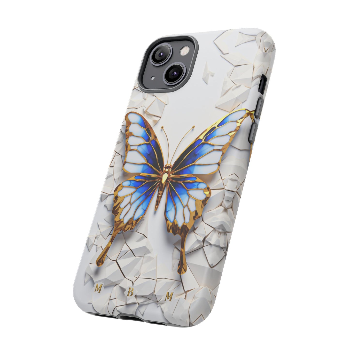 Sapphire Butterfly iPhone Tough Case
