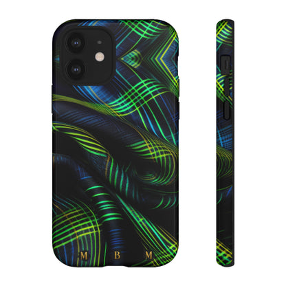 Neon Vine iPhone Tough Case