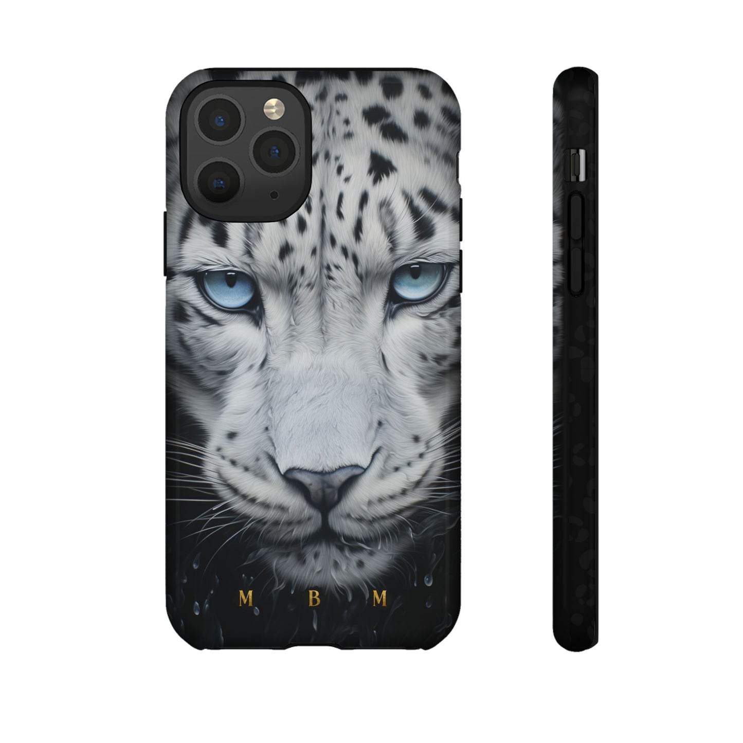 White Leopard iPhone Tough Case