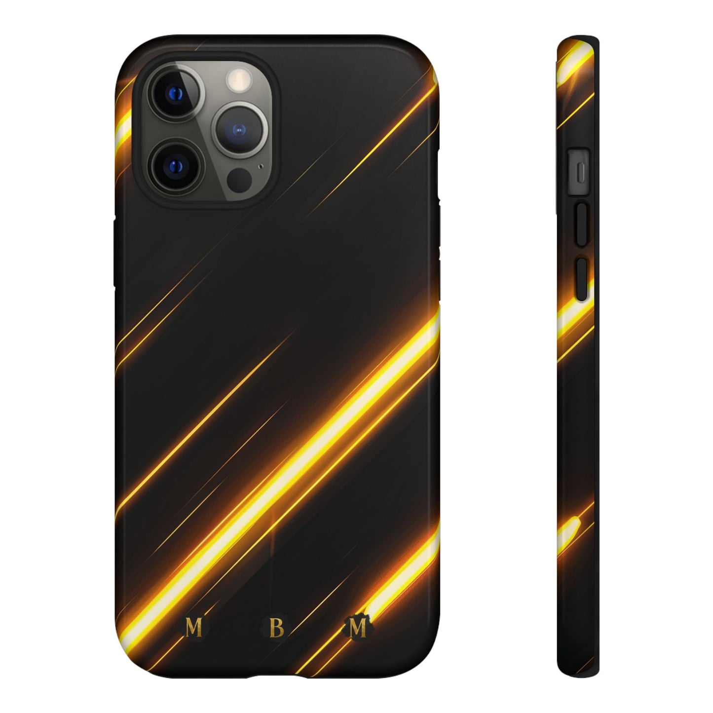 Golden Pulse iPhone Tough Case