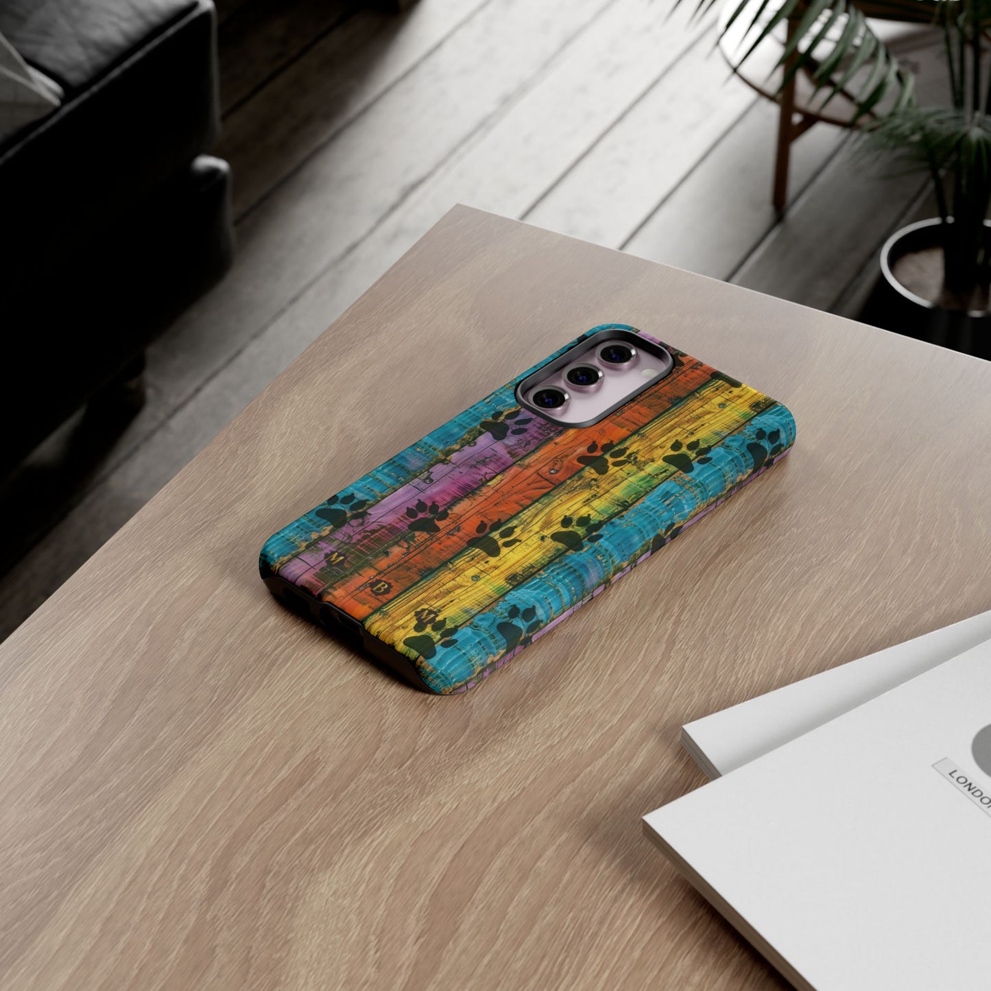 Rainbow Paws Samsung Galaxy S Tough Case