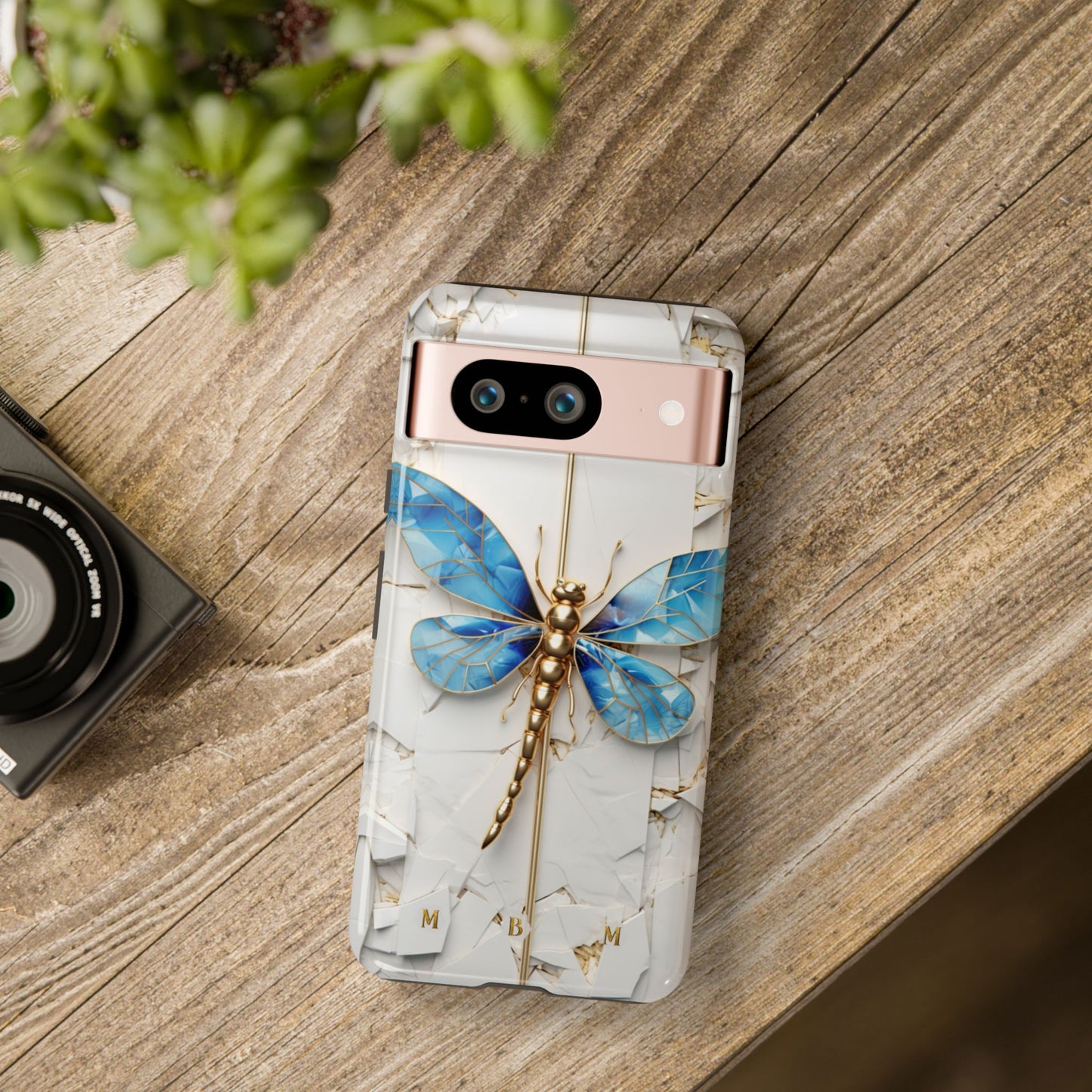 Dragonfly Blue Google Pixel Tough Case