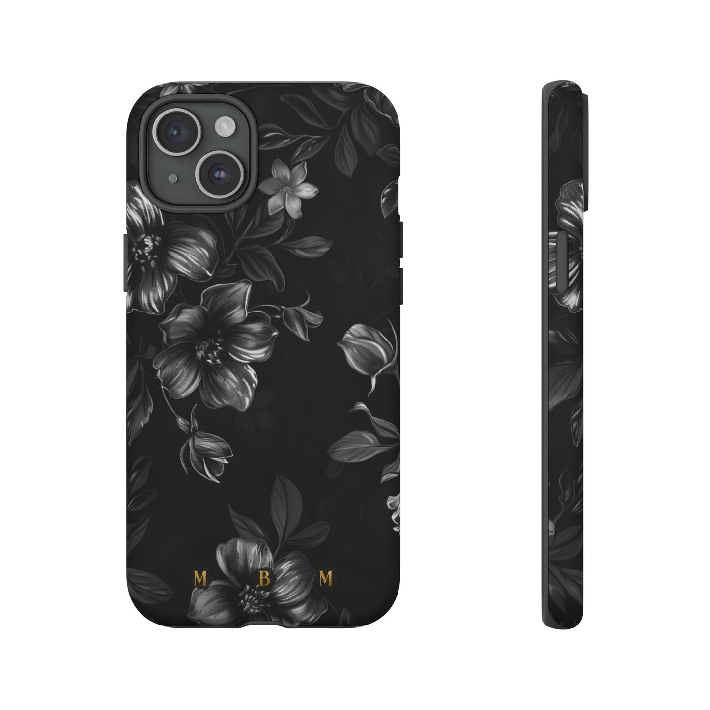 Midnight Flora iPhone Tough Case