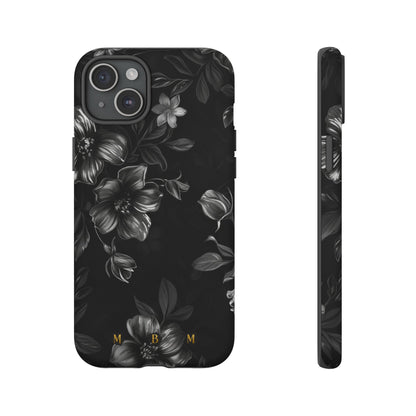 Midnight Flora iPhone Tough Case
