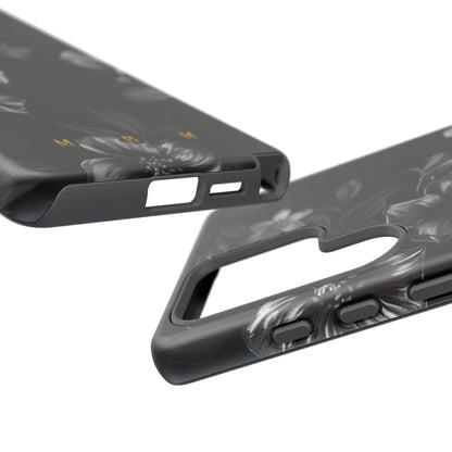 Midnight Flora Samsung Galaxy S Tough Case