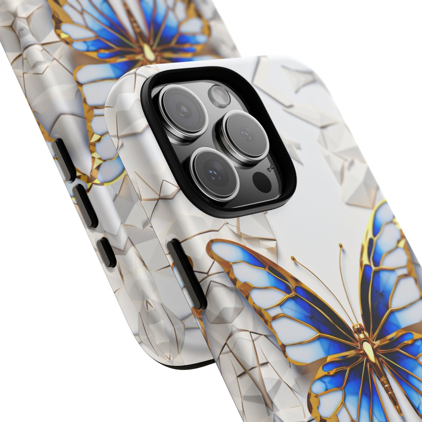 Sapphire Butterfly iPhone Tough Case
